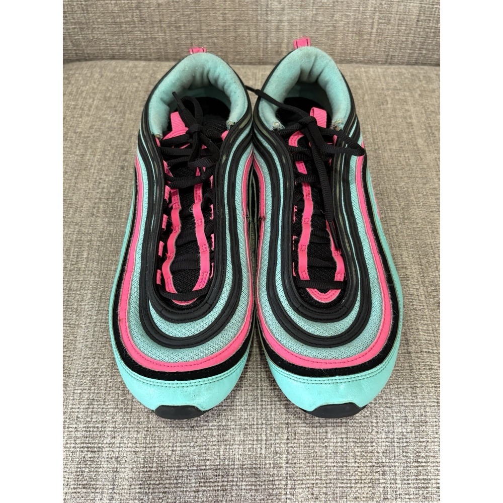 2019 Nike Air Max 97 Hyper Turquoise South Beach Size 11  CU4877-300 - Picture 2 of 8